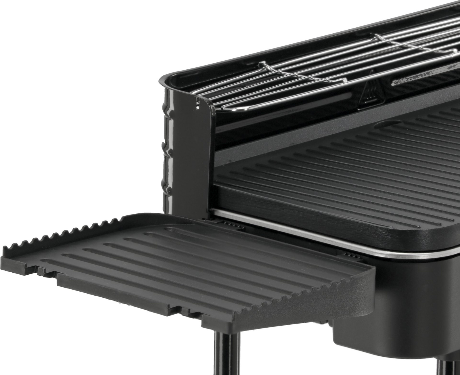 Elektromos álló grill bordázott sütőlappal, 2,2 kW | LUND 67424