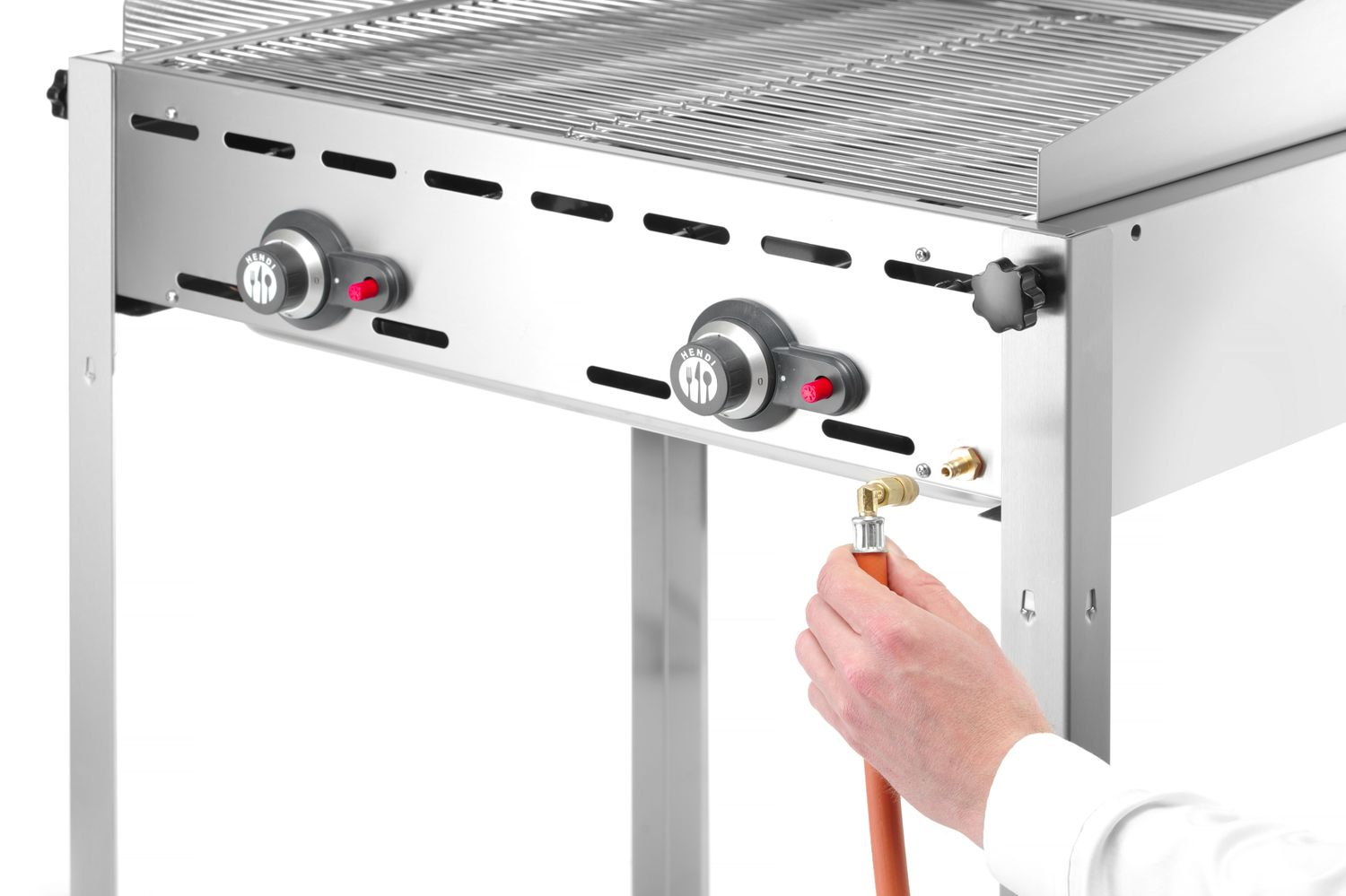 Gázgrill Green Fire Profi Line 2 égős, 11.6 kW | HENDI 149508