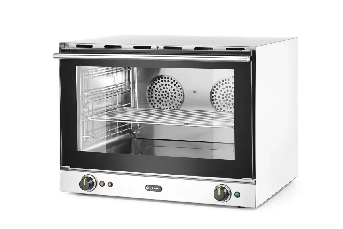 Légkeveréses sütő párásítással H100S, GN 1/1, 3.5 kW, 230 V | HENDI 229873