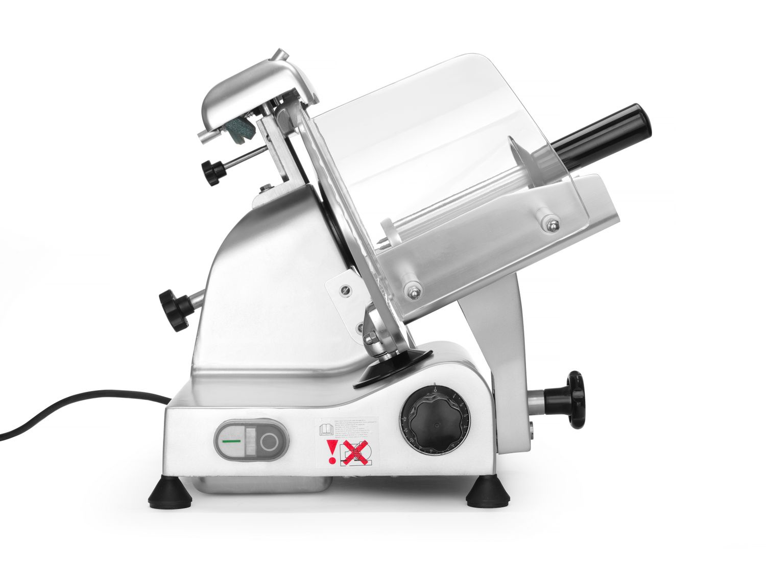 Hússzeletelő Profi Line 250, 0–12 mm, kés átmérője 25 cm, 230 V | HENDI 210000