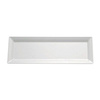 Tálca PURE melaminból fehér 35,5x18 cm | APS 83403