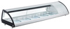 Sushi hűtővitrin, 63 l, LED, 3-7°C, 130,7x45x33 cm | HENDI 233757