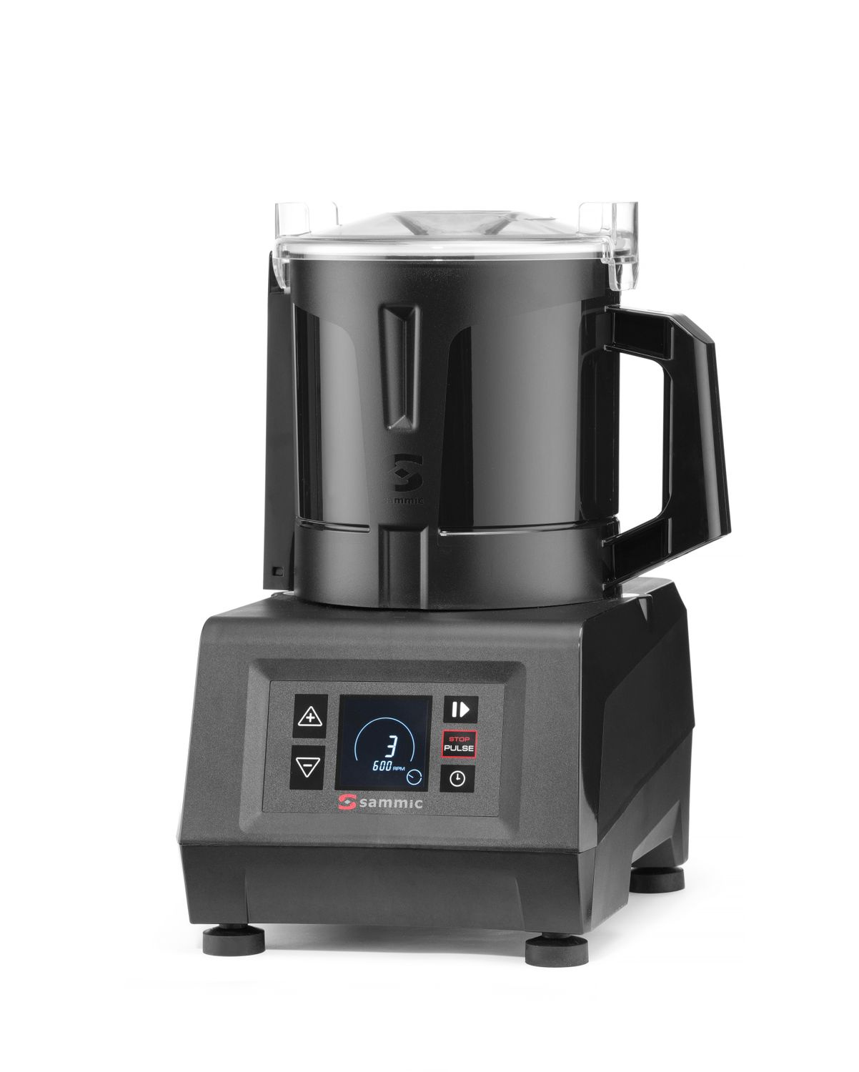 Kutter-emulgeátor élelmiszerekhez 4,4 l, 1,1 kW, 300–3000 ford./perc | SAMMIC 1051000