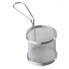 Acél finger food Snackholder kosár, átm. 9 cm | APS 40601