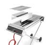 Gázgrill Xenon-Pro, 86x26 cm rács, 7.5 kW | HENDI 148105