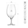 Serlegek BEER GOBLET 540, XNO, 540 ml, 6 darabos készlet | KROSNO GLASS FKMD127048003000