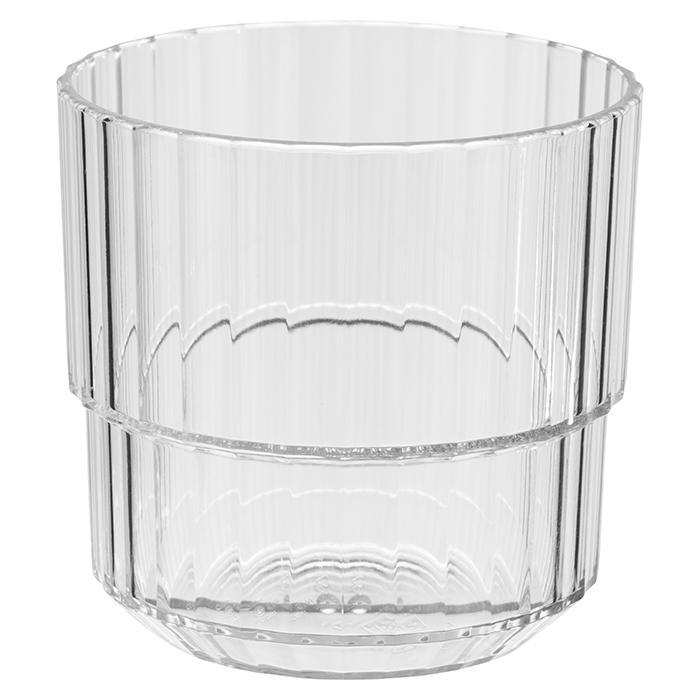 Tritán pohár LINEA, 220 ml, 8.5x8 cm, 48 darabos készlet | APS 10561