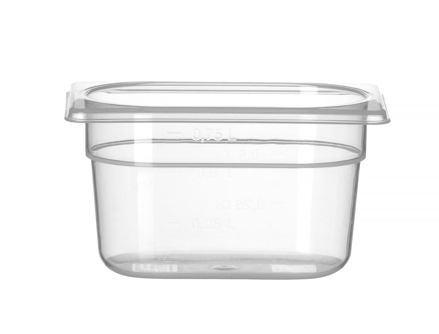 GN 1/9 edény 10 cm mély Profi Line polipropilénből | HENDI 880524
