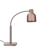 Ételek melegen tartására szolgáló lámpa, hajlítható, rézszínű, 220-240V/250 W, 26.8x20.3x66 cm | HENDI 273753