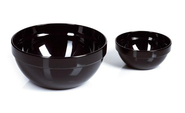 Tál CASUAL MAXI fekete melaminból, 14x6,5 cm, 500 ml | APS 83701