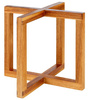 Büféállvány WOOD, akácfából, 20x20x17.5 cm | APS 33280