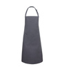Konyhai kötény Basic 75 x 90 cm zsebbel és csattal antracit | KARLOWSKY BLS 5-5 db