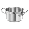 Közepes rozsdamentes acél fazék fedővel, 1,9 l, átmérő 16 cm | FORGAST FG02831