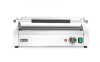 Kontakt panini grill XL, bordázott sütőlapok, 2,7 kW | HENDI 263624
