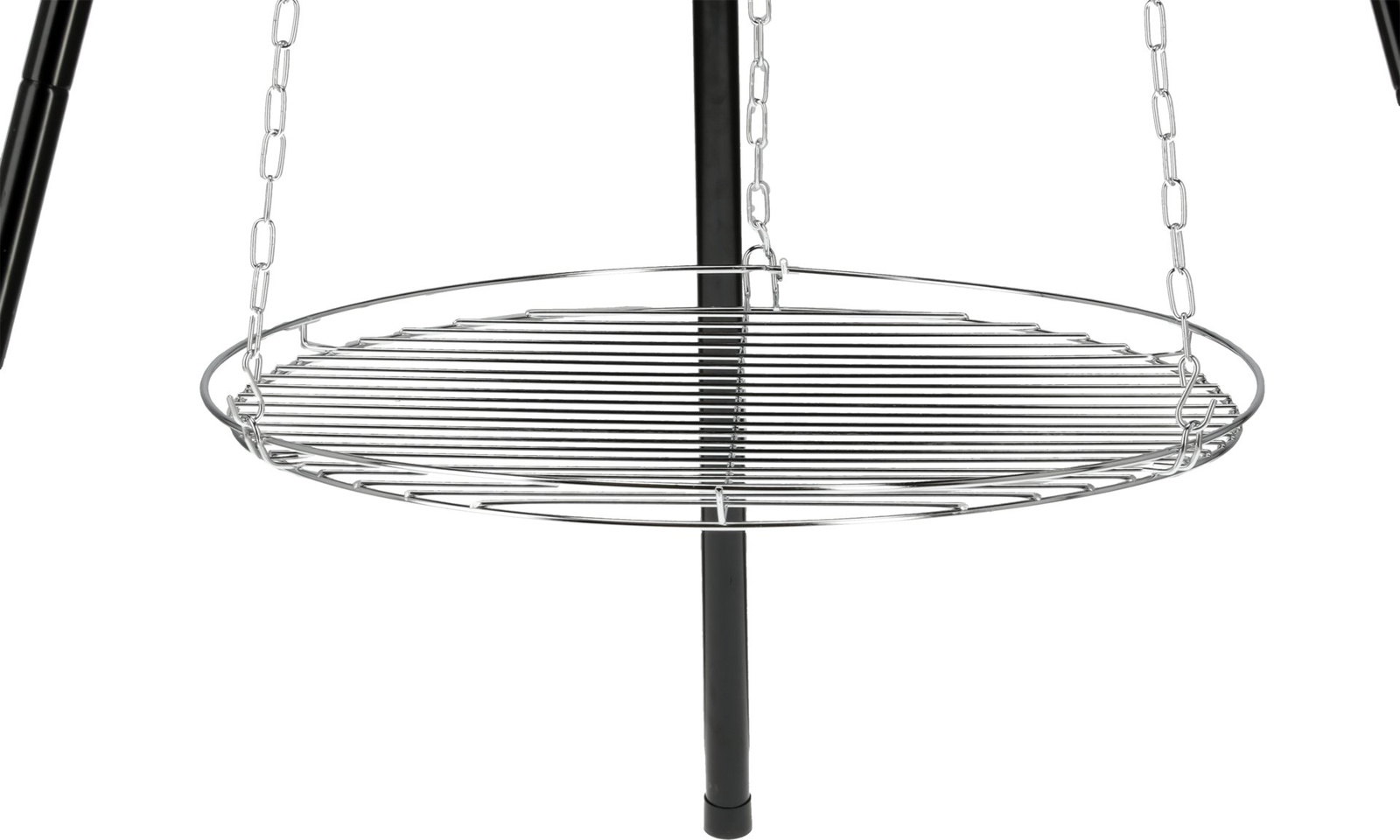 Faszén grill bográccsal, háromlábú állványon, 49 cm átmérőjű ráccsal | LUND 99933