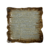 Tállap lapos téglalap alakú Moku topáz 30 x 30 cm | KERA CERAMIKA 16.5/C.TOP