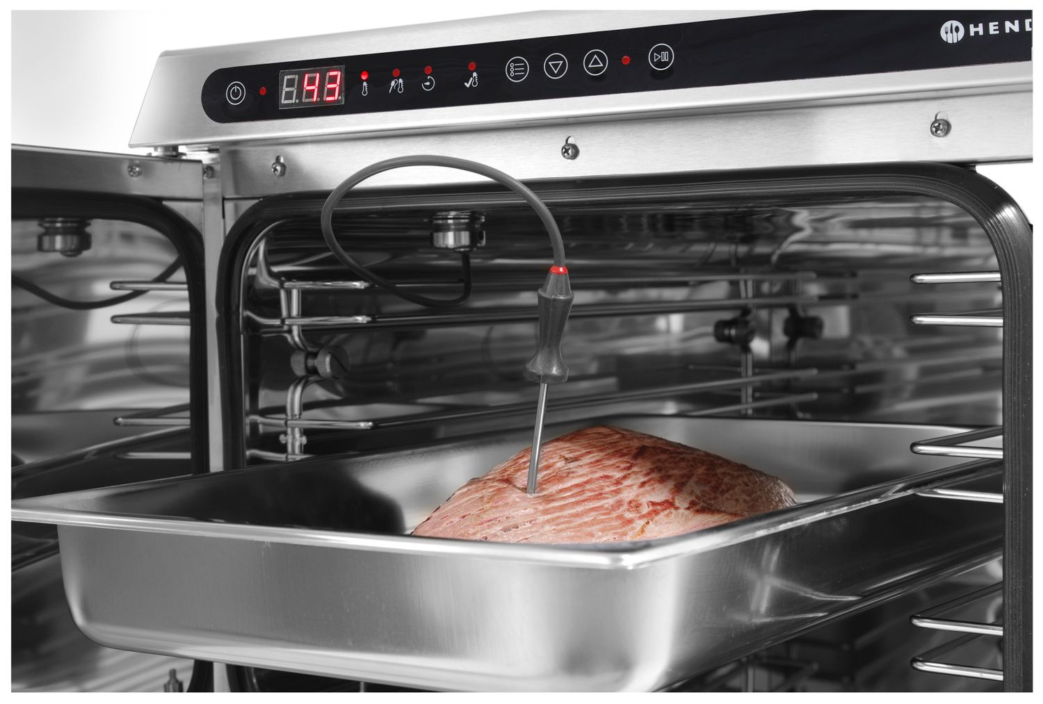 Alacsony hőmérsékleten történő főzésre szolgáló készülék, 0–120°C, 1,2 kW | HENDI 225479