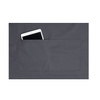 Konyhai kötény Basic 75 x 90 cm zsebbel és csattal antracit | KARLOWSKY BLS 5-5 db