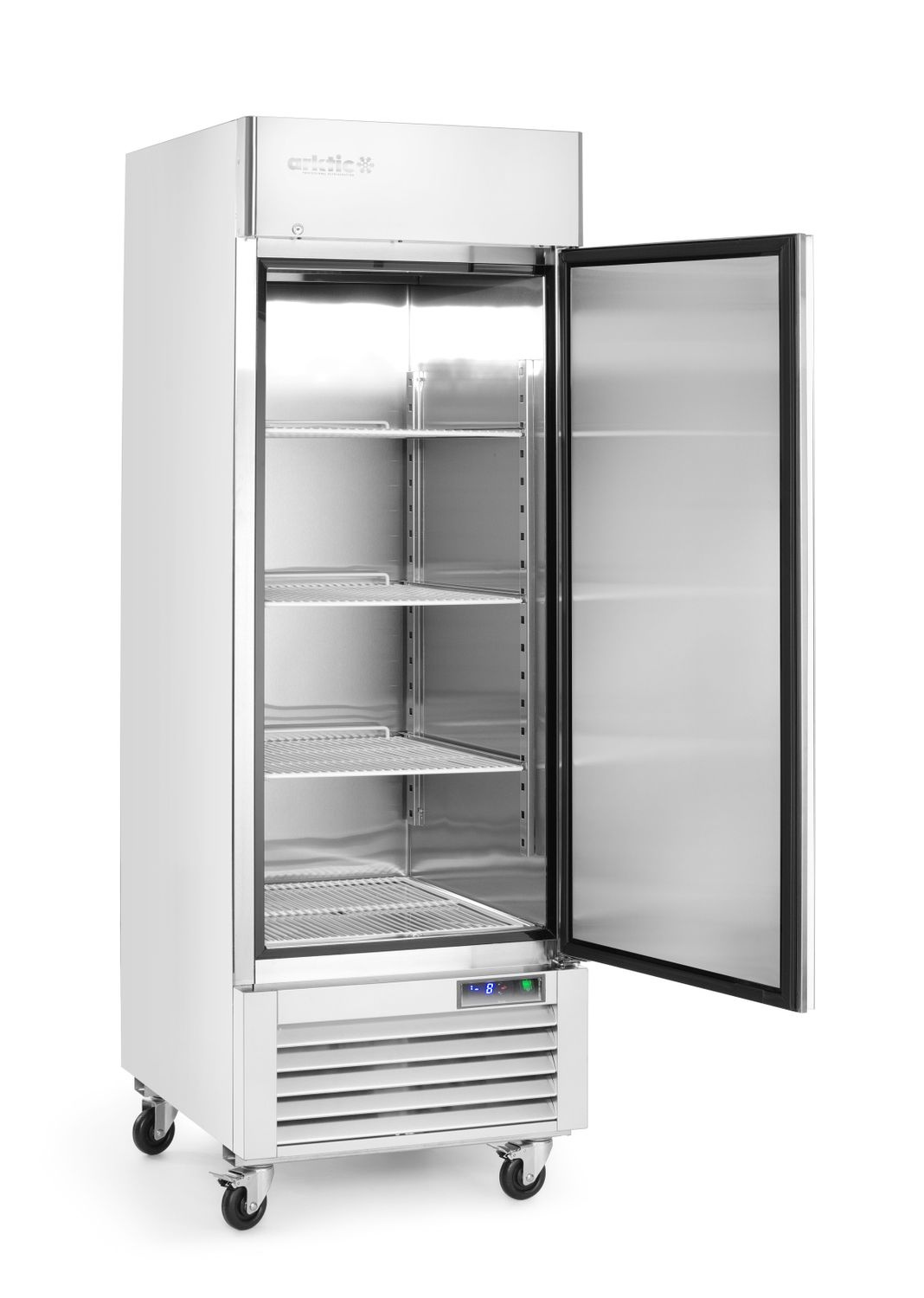 Hűtőszekrény Kitchen Line, 1 ajtó, rozsdamentes acél, 580 l, dinamikus hűtés | ARKTIC 232729