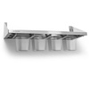 Fűszertartó polc - 4 GN 1/6 | FORGAST FG15003