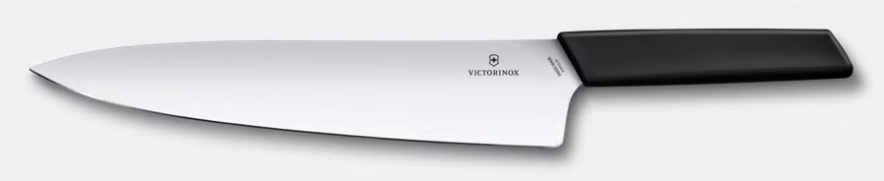 Séfkés Swiss Modern fekete, penge 25 cm | VICTORINOX 6.9013.25B