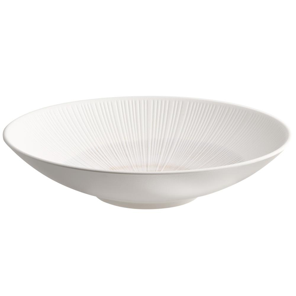 Tál BLUSH, melamin, fehér-bézs, 35x8 cm, 3,4 l | APS 85524