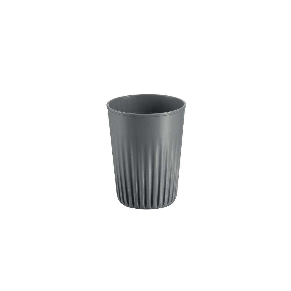 Újrahasználható TO GO pohár, szürke színű, 8,5 cm átmérőjű, 300 ml | APS 66931