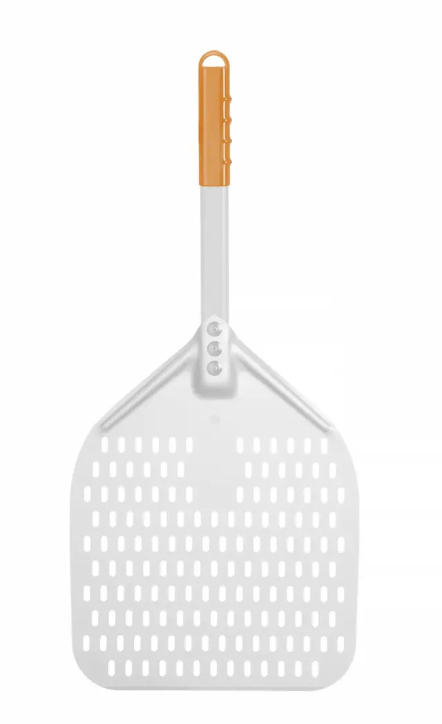 Pizzalapát perforációval, hossz. 66 cm | HENDI 618073