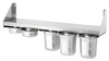 Fűszertartó polc 5x1/6GN | BARTSCHER 389100