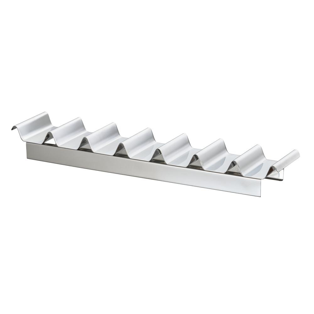 Állvány 7 szendvics vagy hot dog bemutatására, 47x10x5,5 cm | APS 11891
