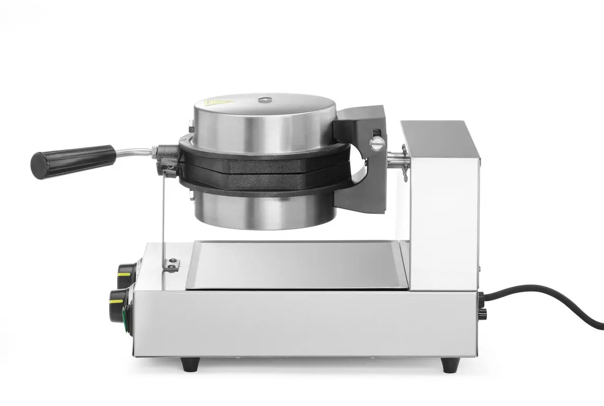 Gofrisütő Bubble Waffle forgatható, 1,5 kW, rozsdamentes acél | HENDI 212196