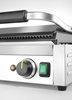 Panini kontaktgrill, bordázott sütőlapok, 34x23 cm, 2.2 kW | HENDI 263655