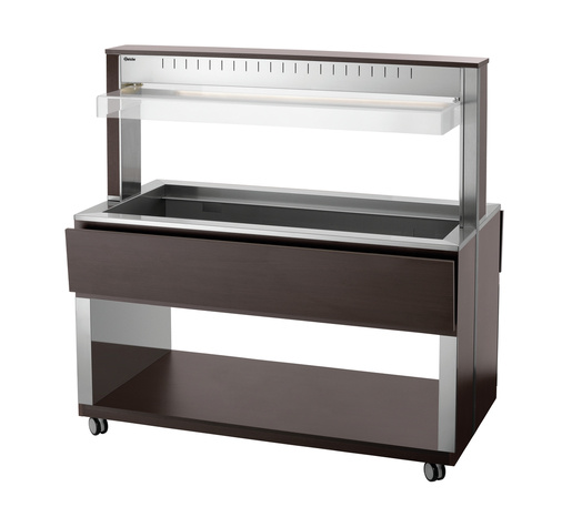 Melegítő büfékocsi W4110-200W | BARTSCHER 125634V1