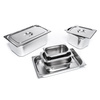 GN 1/1 2 cm-es Standard rozsdamentes acél edény | FORGAST FG04102V1