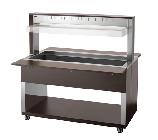 Melegítő büfékocsi W4110-200W | BARTSCHER 125634V1
