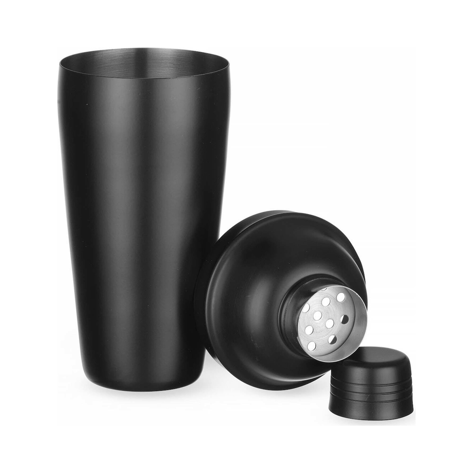 Shaker 3 részes Cobbler 0,8 l fekete szín | BarUp 596432
