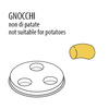 Matrica tésztához Gnocchi, 57 mm | FIMAR ACTRMPF4