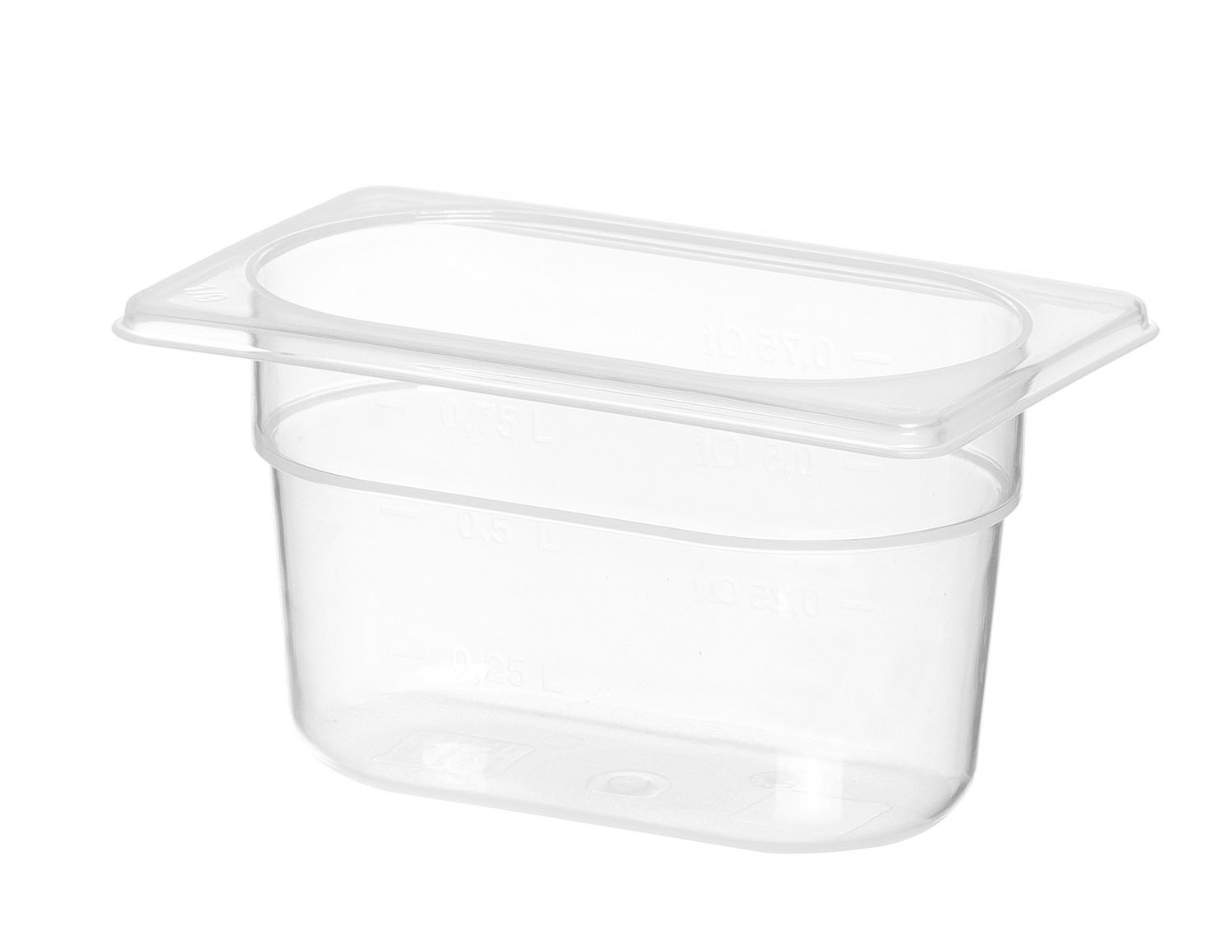 GN 1/9 edény 10 cm mély Profi Line polipropilénből | HENDI 880524