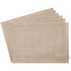 Asztali alátét TIRA, PVC, világos bézs, 45x33x0.1 cm | APS 60525