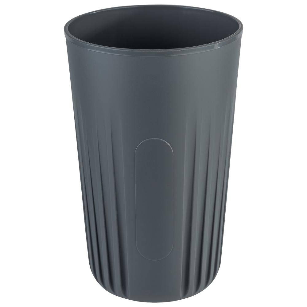 TO GO többször használható bögre, magas, szürke, 8.5x13.5 cm, 400 ml | APS 66912