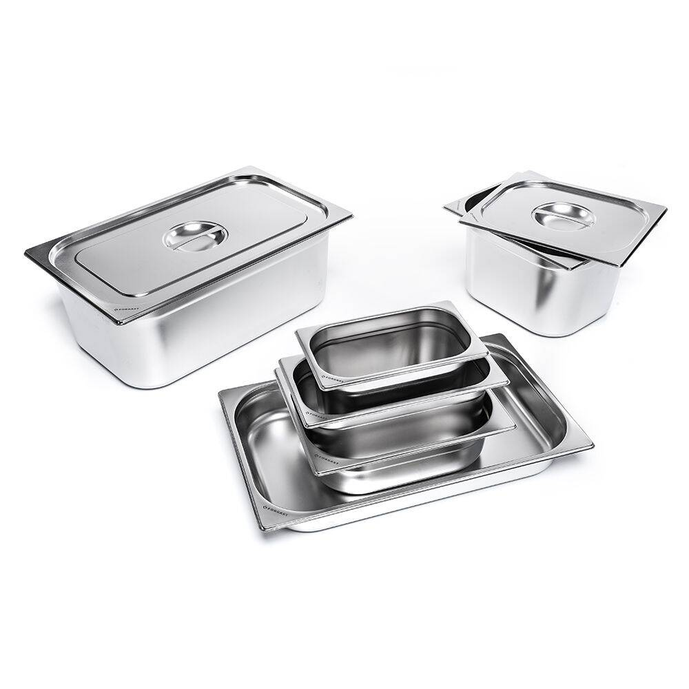 GN 2/3 tartály 6,5 cm Standard rozsdamentes acélból | FORGAST FG04005V1