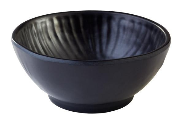 Tál AIKO, melamin, fekete, 16x7 cm, 600 ml | APS 84335