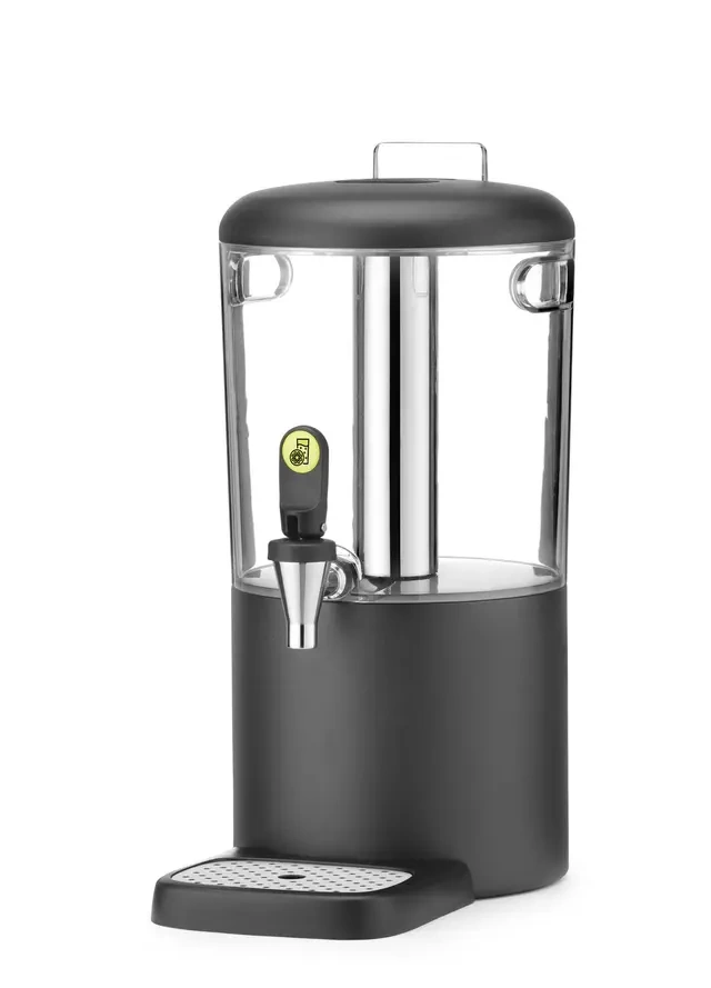 Gyümölcslé-adagoló, 4 l UNIQ, Robert Bronwasser tervezte, fekete, 315x211x(H)431 mm | HENDI 425008