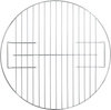 Faszenes grill fedővel, 41 cm-es rács | LUND 99918
