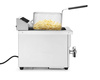 Indukciós olajsütő Kitchen Line 1 medencés 8 l, 3,5 kW, 230 V | HENDI 215012