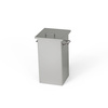 Hulladéktároló fedéllel 45x35x80 cm | FORGAST FG04310/450/350/800