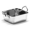 Mini acél finger food sütőedény 14x14 cm, rozsdamentes acél | FORGAST FG11518