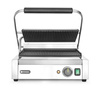 Panini kontaktgrill, bordázott sütőlapok, 34x23 cm, 2.2 kW | HENDI 263655