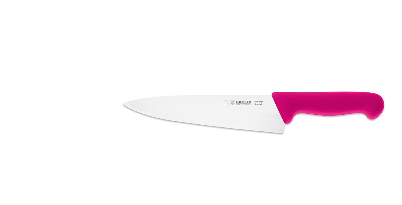 Séfkés - 20 cm, rózsaszín | GIESSER MESSER 8455 20 pi
