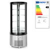 Hűtött kerek vitrin 360 l, LED, dinamikus hűtés | ARKTIC 233832